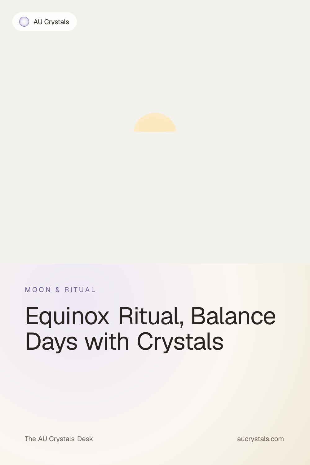 Equinox Ritual, Spring and Autumn, with Simple Crystal Practice · AU ...