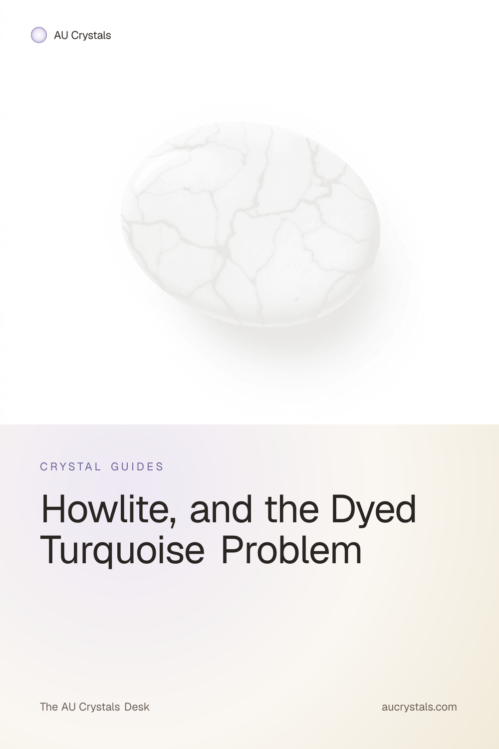 Howlite Meaning, and How to Spot Dyed Howlite Sold as Turquoise · AU ...