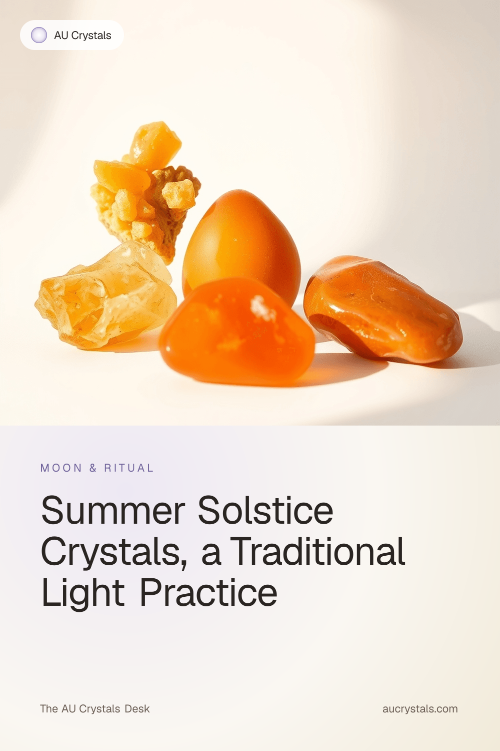 Summer Solstice Crystals, Traditional Stones for the Longest Day · AU ...